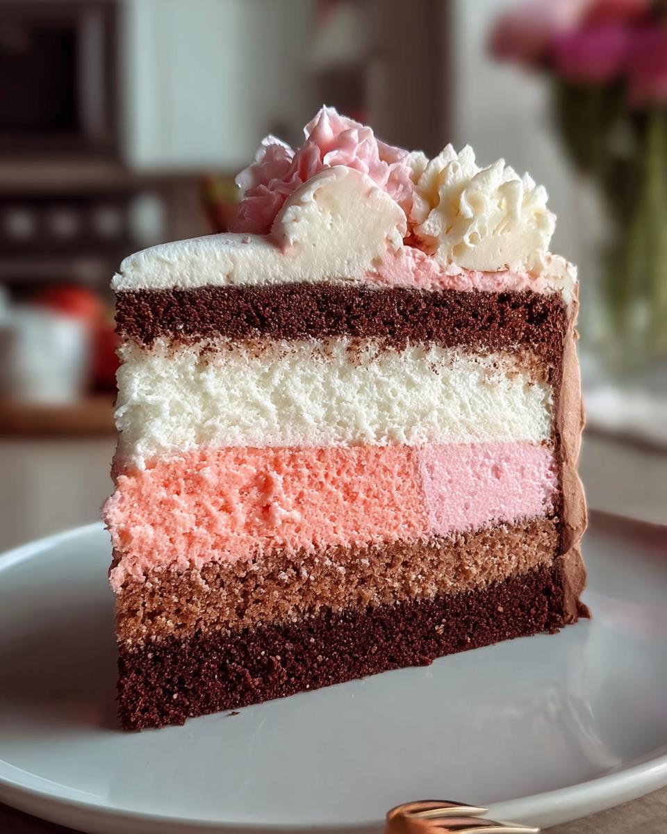 Neapolitan Cake - detail 2