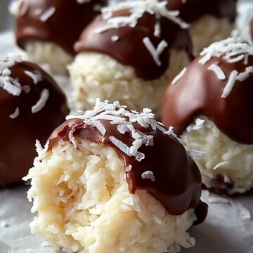 No-Bake Coconut Cream Balls