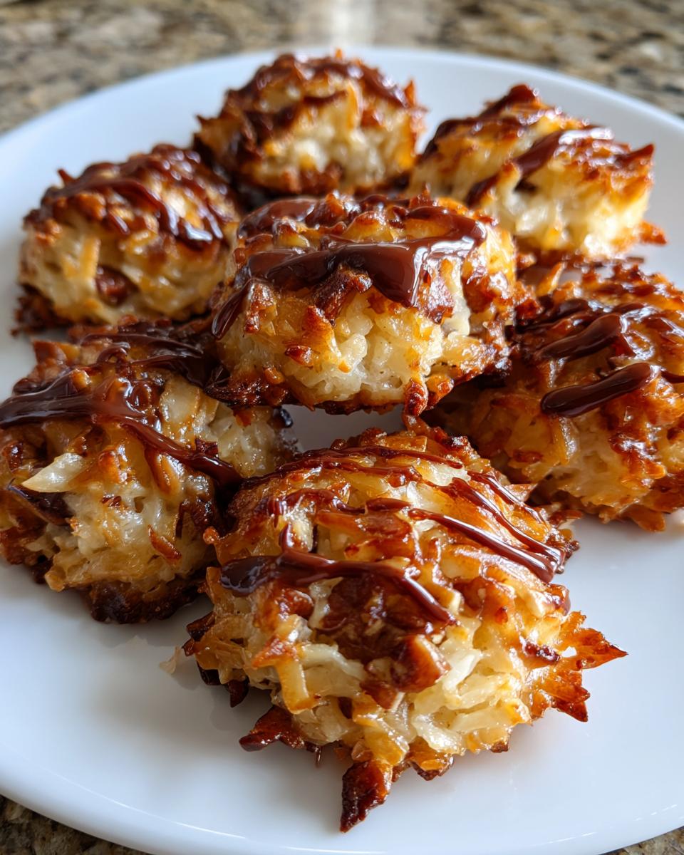 No-Bake Coconut Pecan Praline Cookies - detail 1
