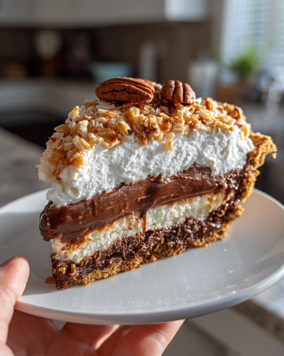No-Bake German Chocolate Pie - detail 2