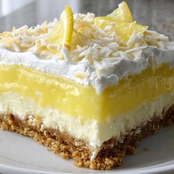 No-Bake Lemon Lasagna