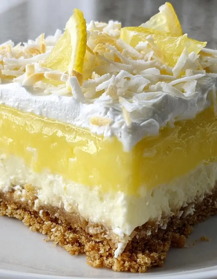 No-Bake Lemon Lasagna