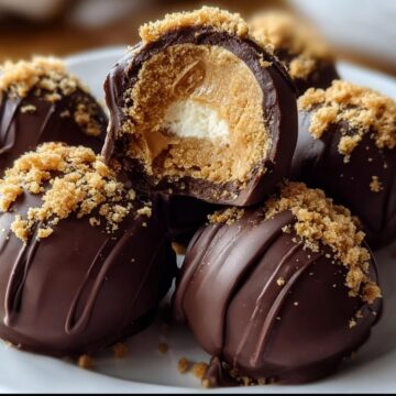 No-Bake Peanut Butter Cheesecake Balls