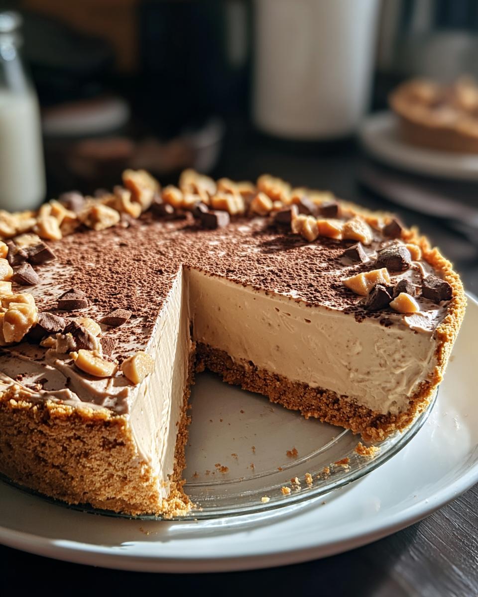 No-Bake Peanut Butter Pie - detail 2