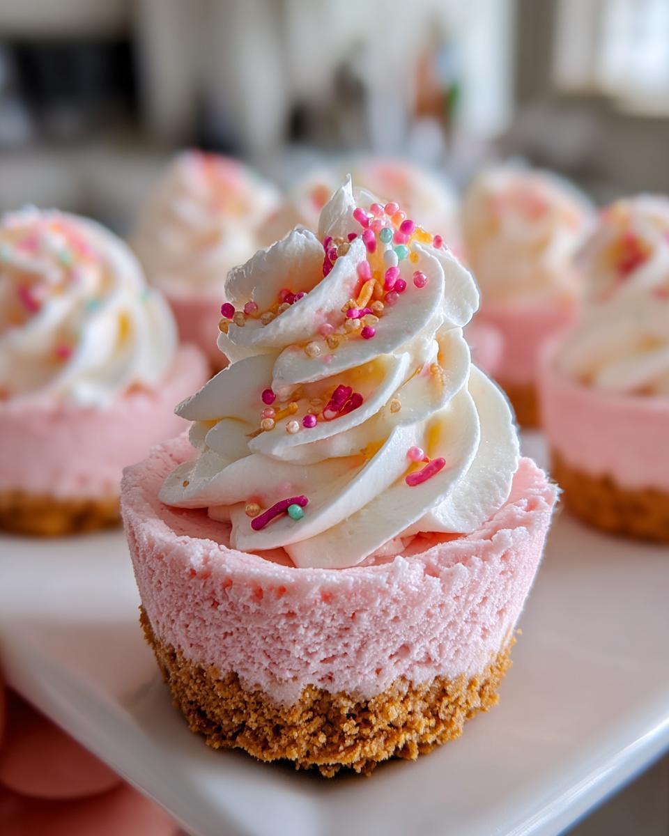 No-Bake Pink Velvet Cheesecake Bites - detail 1