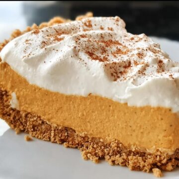 No Bake Pumpkin Pie