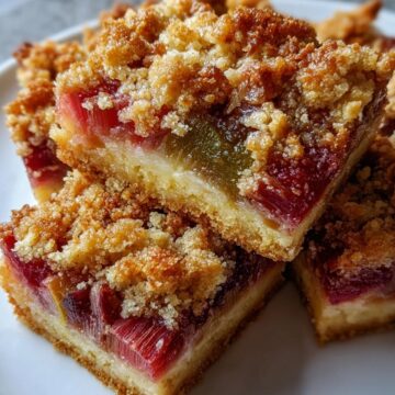 Norwegian Rhubarb Cake