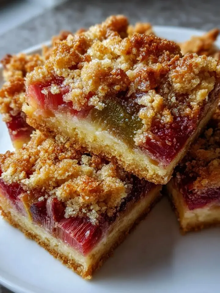 Norwegian Rhubarb Cake