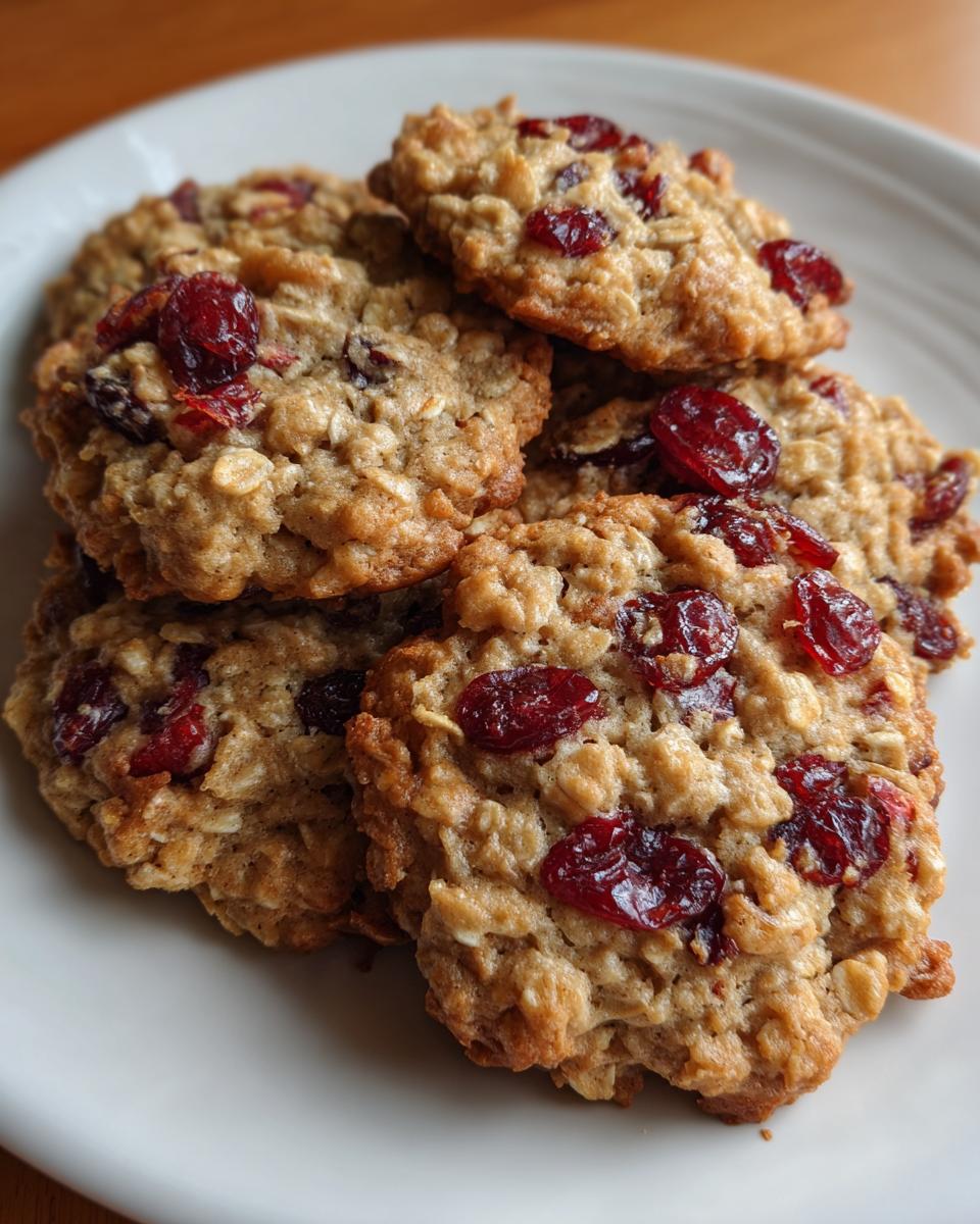 Oatmeal Cranberry Cookies - detail 3