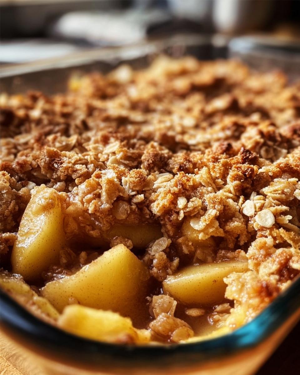 Old Fashioned Apple Crisp - detail 1