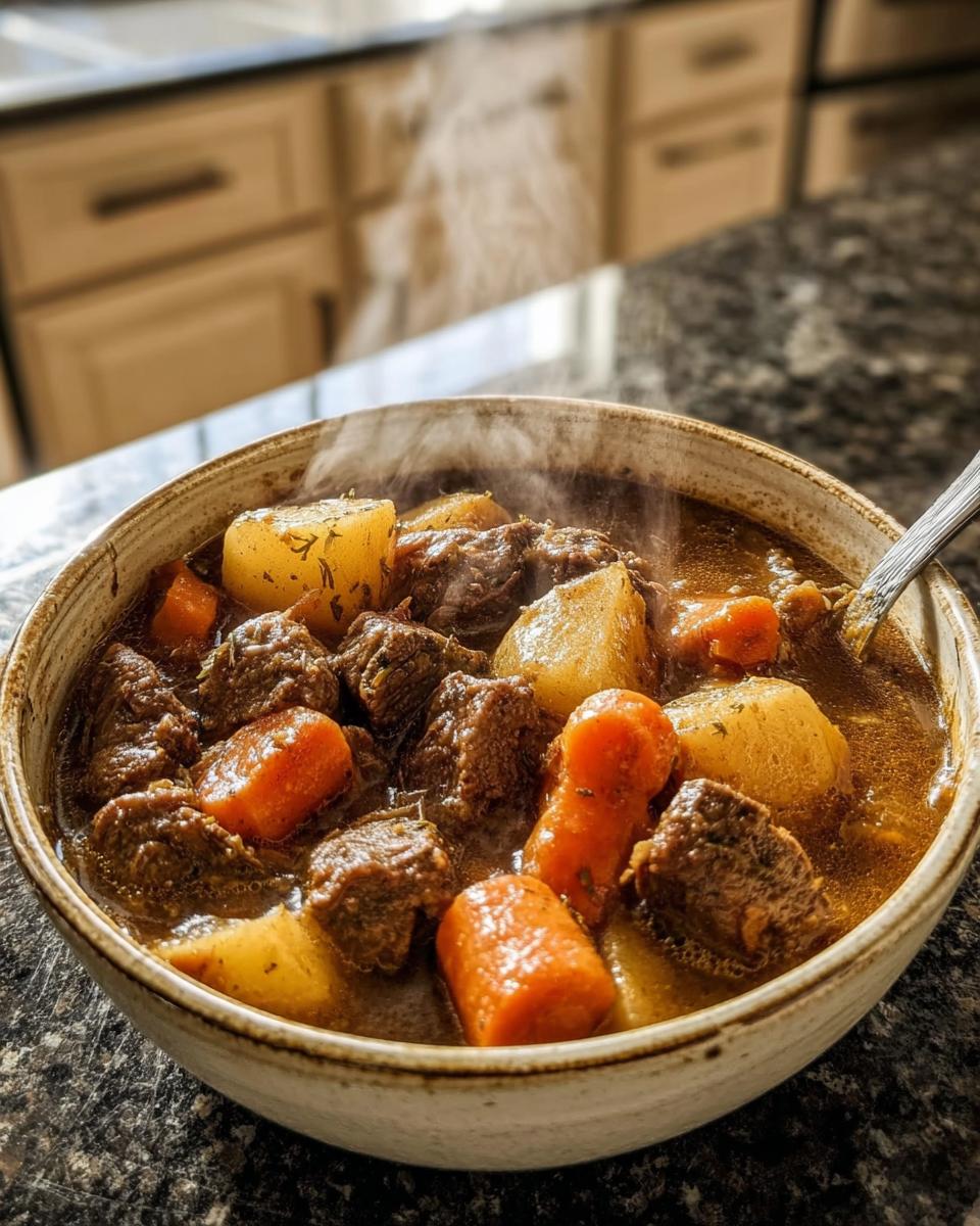 Old-Fashioned Beef Stew - detail 2