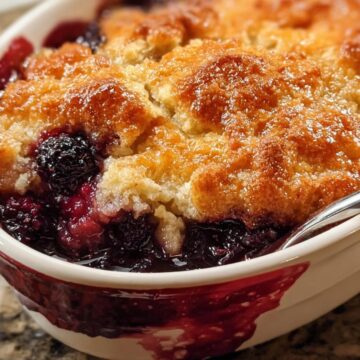 Old-Fashioned Blackberry Cobbler