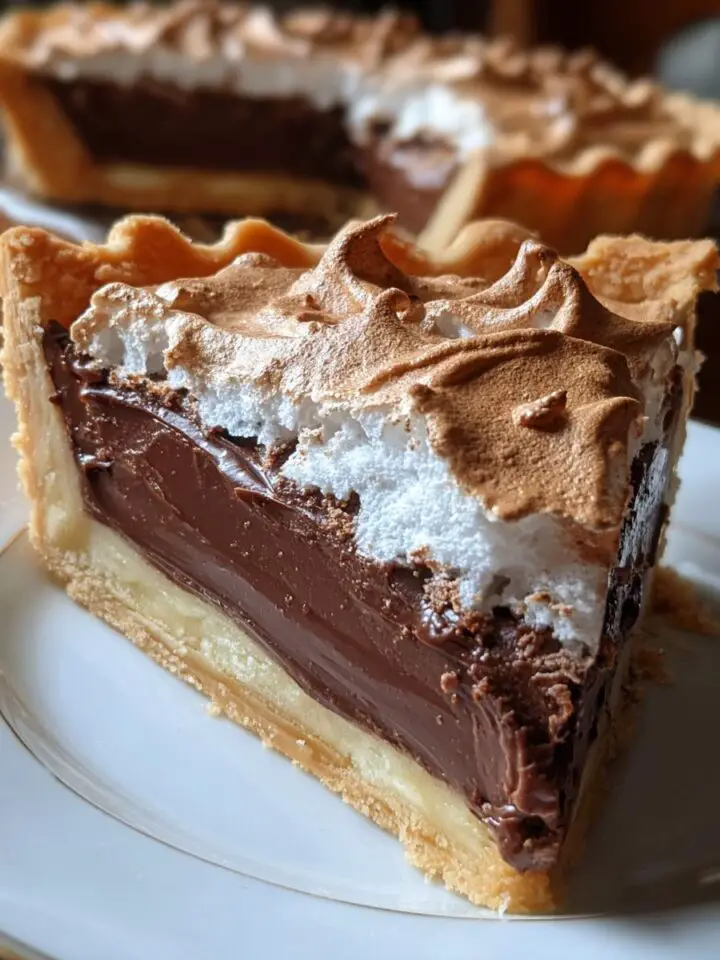 Old-Fashioned Chocolate Meringue Pie