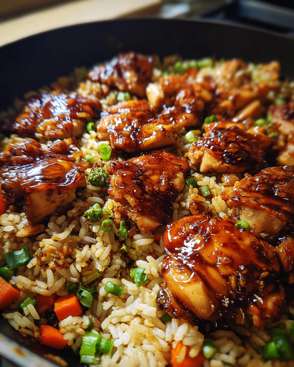 One-Pan Bold Honey BBQ Chicken Rice - detail 1