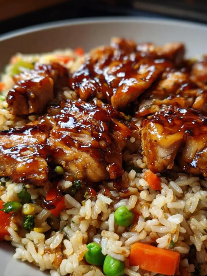 One-Pan Bold Honey BBQ Chicken Rice
