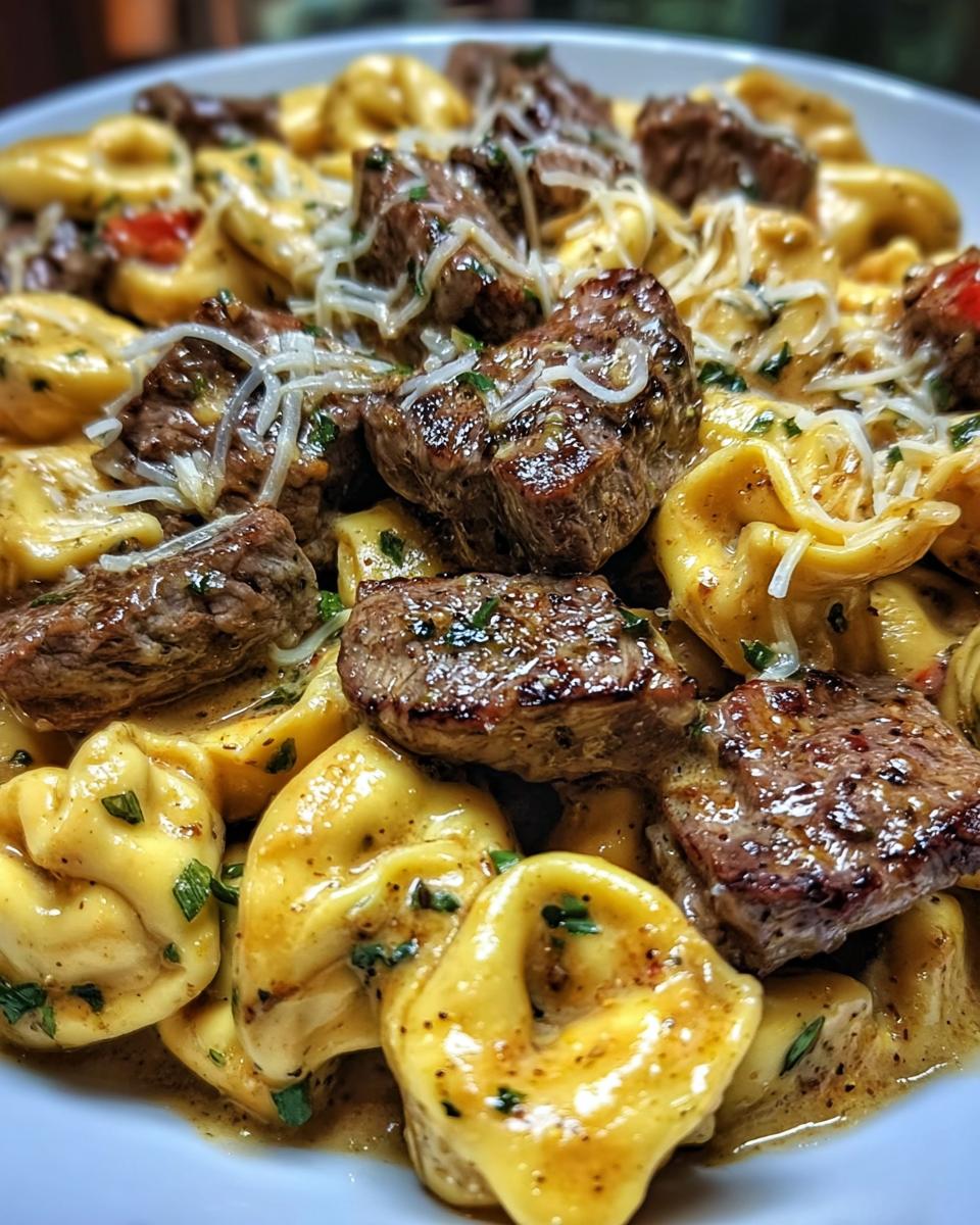 One-Pan Cowboy Butter Tortellini Steak Bites - detail 2