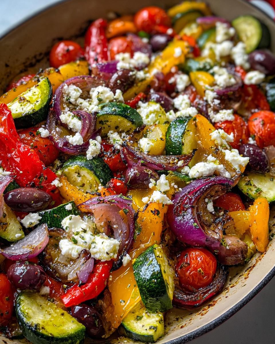 One Pan Greek Vegetables - detail 1