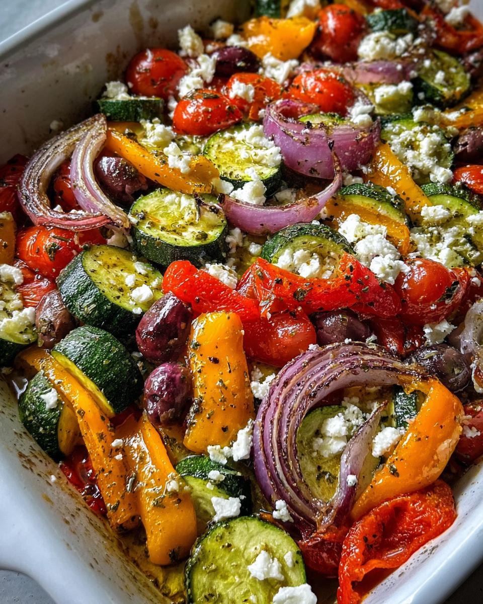 One Pan Greek Vegetables - detail 2