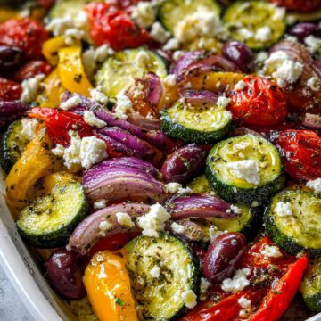One Pan Greek Vegetables