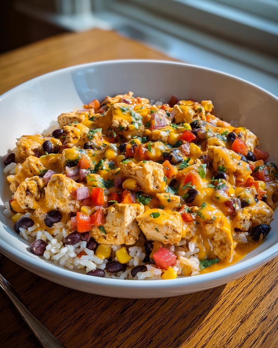 One-Pot Cheesy Southwest Chicken & Rice - detail 1