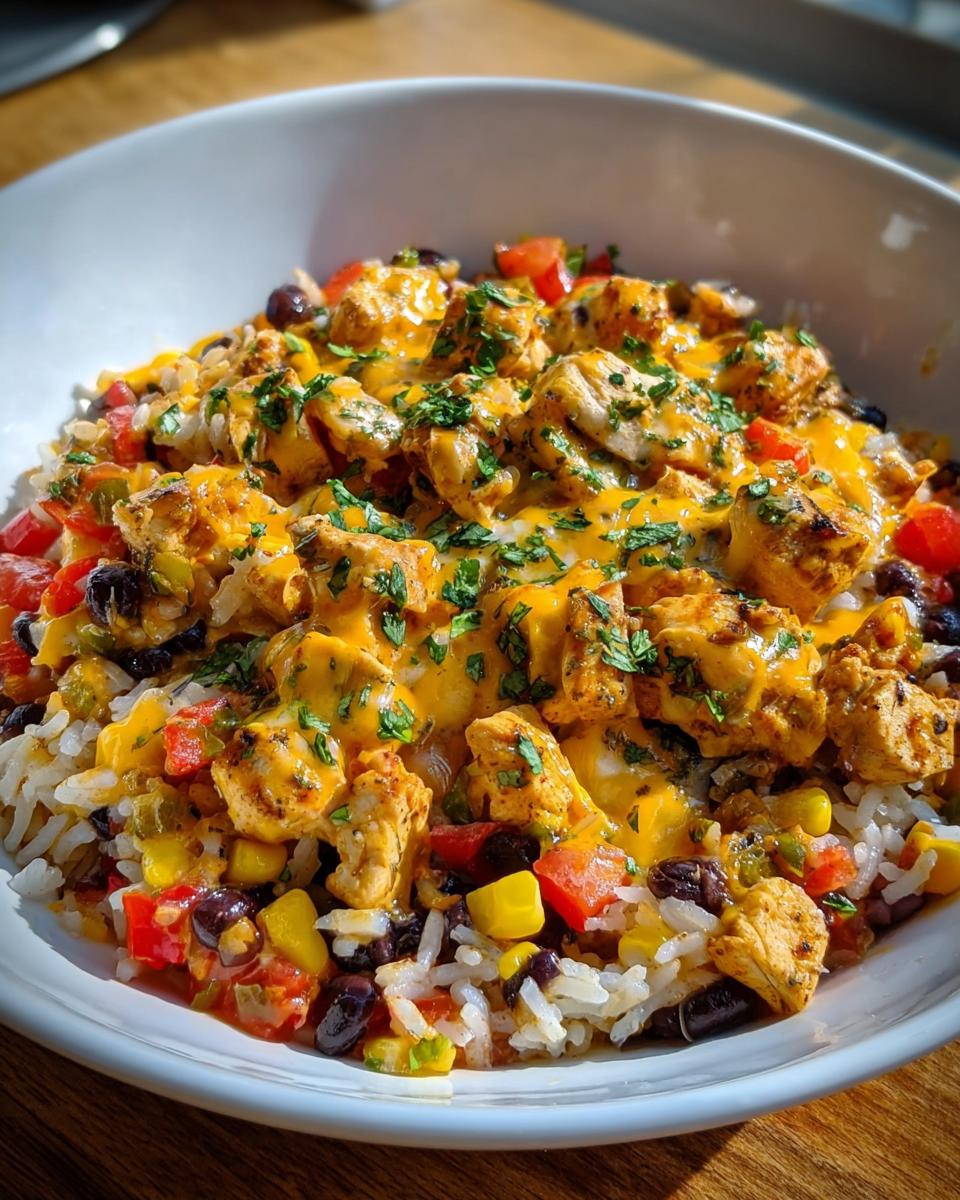 One-Pot Cheesy Southwest Chicken & Rice - detail 2