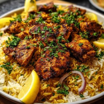 One Pot Shawarma Chicken And Rice