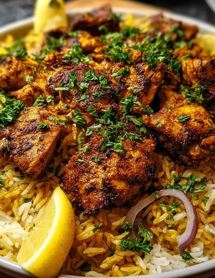 One Pot Shawarma Chicken And Rice