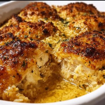 Onion Soup Chicken Bake