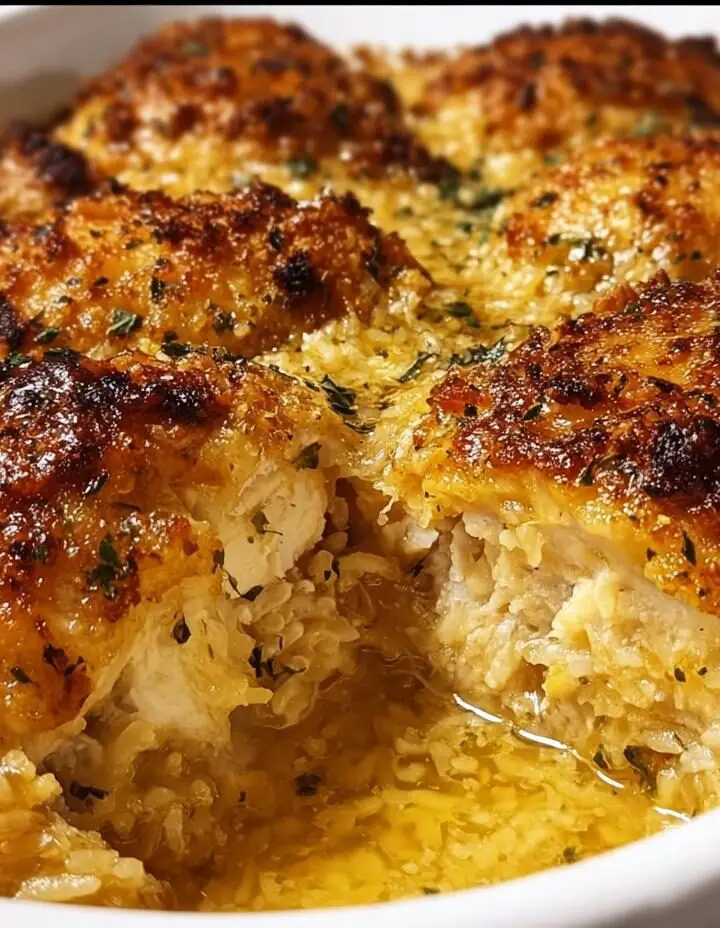 Onion Soup Chicken Bake
