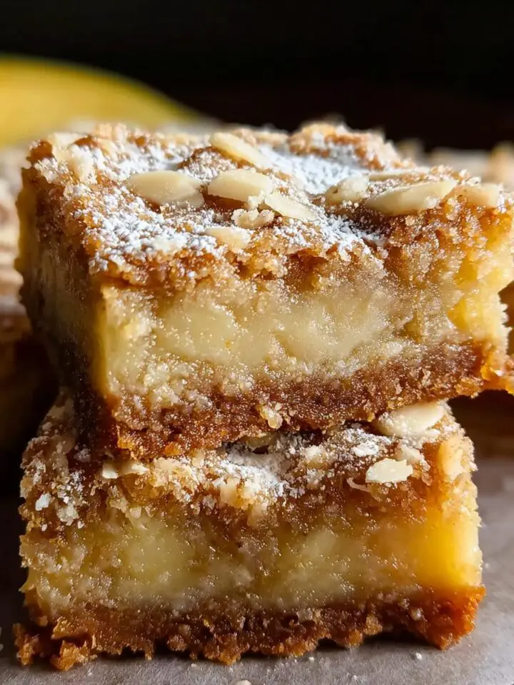 Ooey Gooey Banana Bars