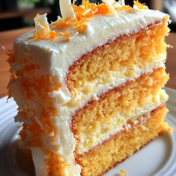 Orange Creamsicle Cake