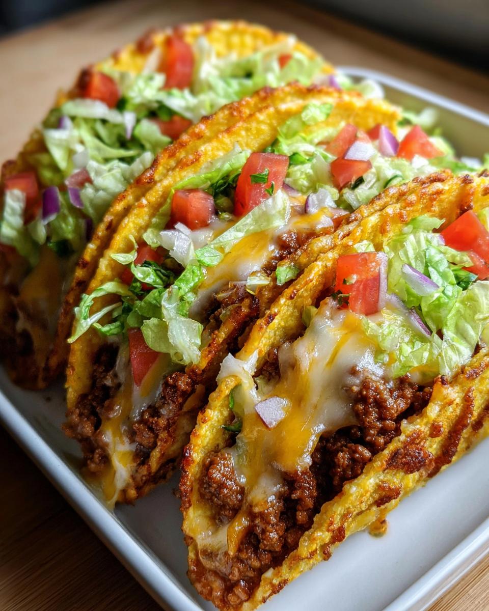 Oven-Baked Cheesy Tacos - detail 1