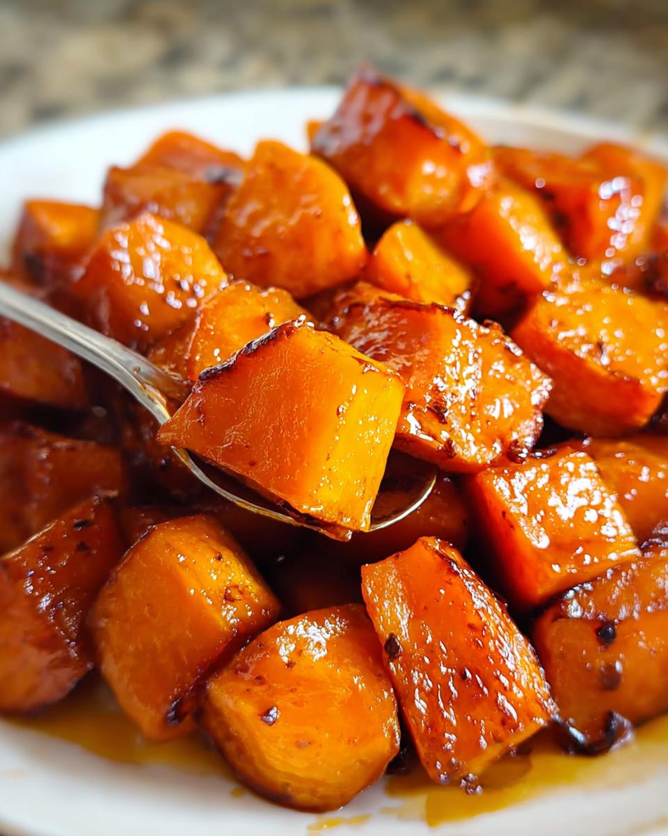 Oven-Roasted Candied Sweet Potatoes - detail 1