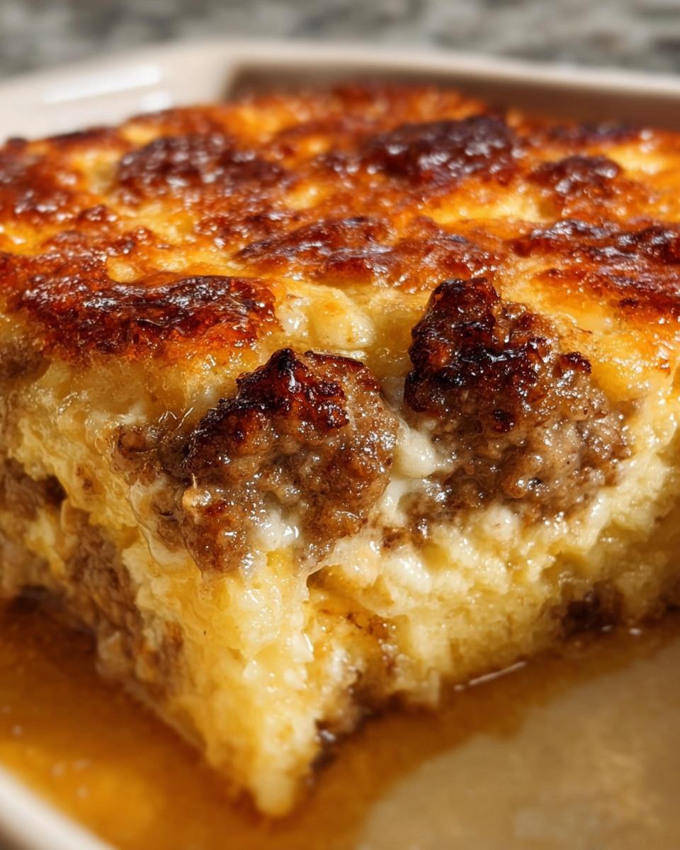 Pancake Sausage Casserole - detail 1