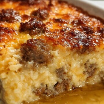 Pancake Sausage Casserole