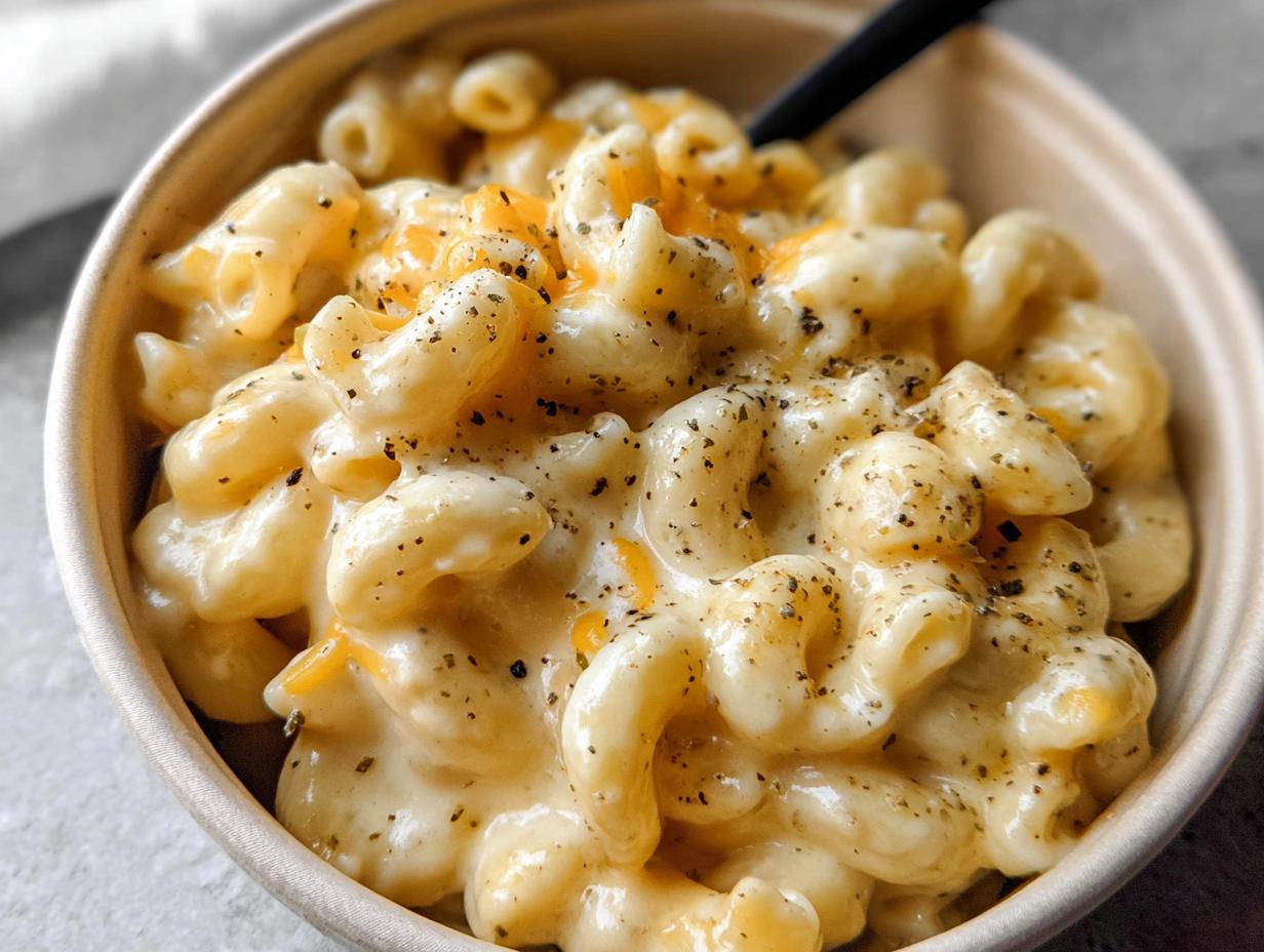 Panera Mac and Cheese - detail 2