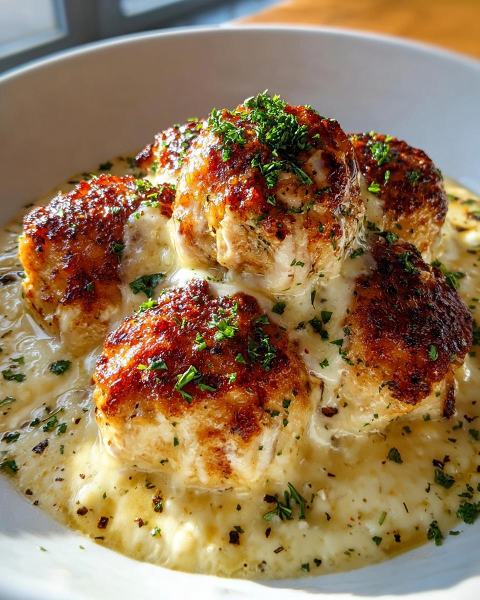 Parmesan Cloud Chicken Bombs - detail 1