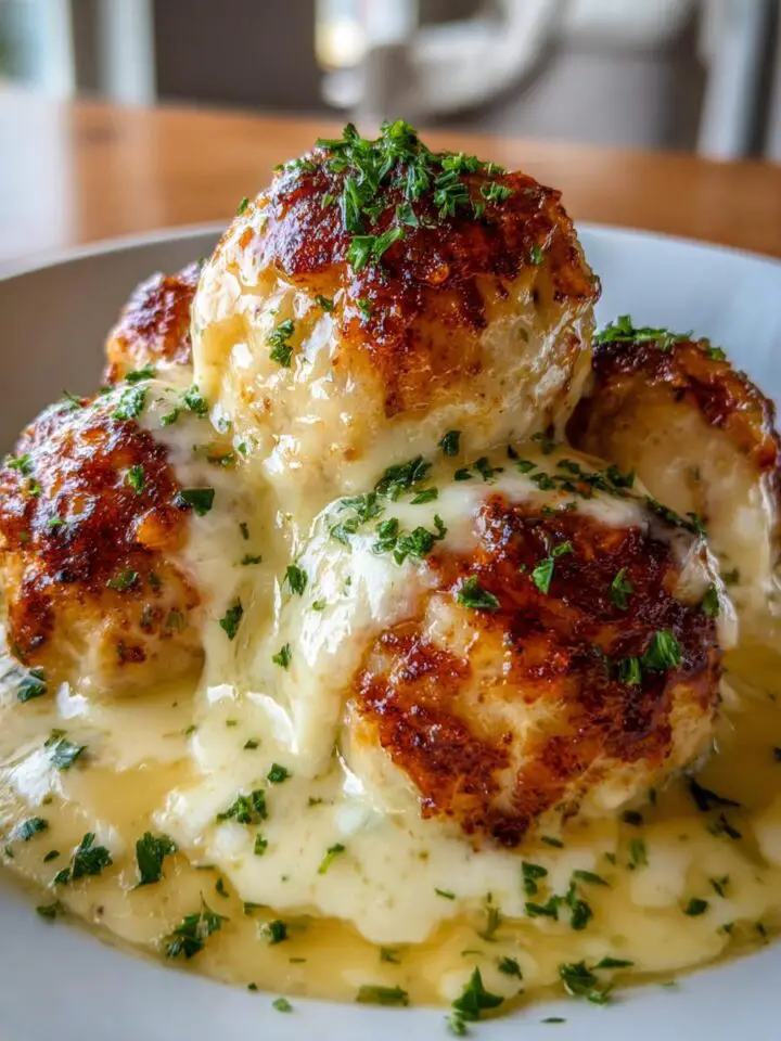 Parmesan Cloud Chicken Bombs