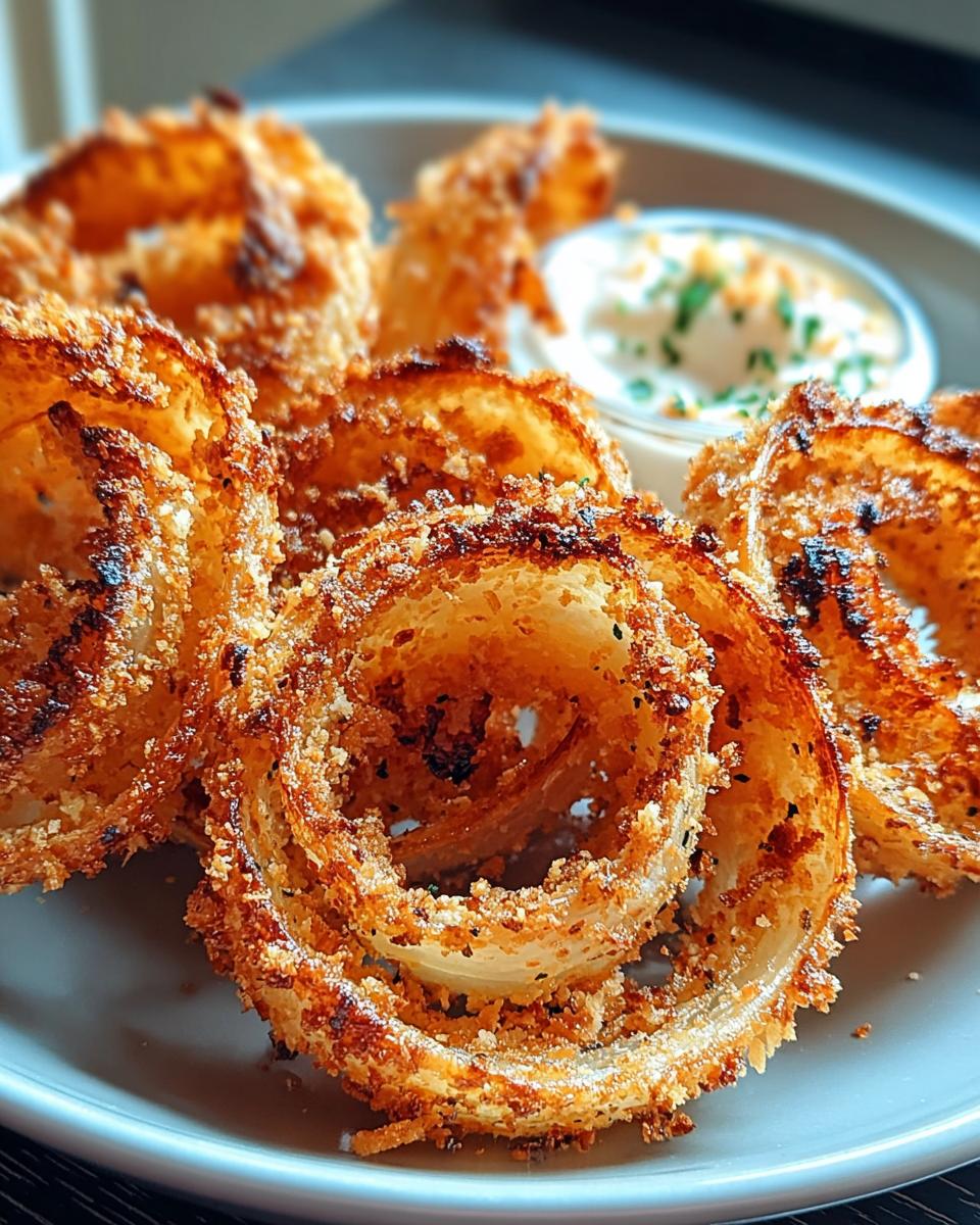Parmesan Onion Rings - detail 1