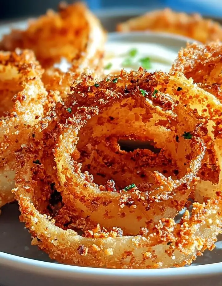 Parmesan Onion Rings