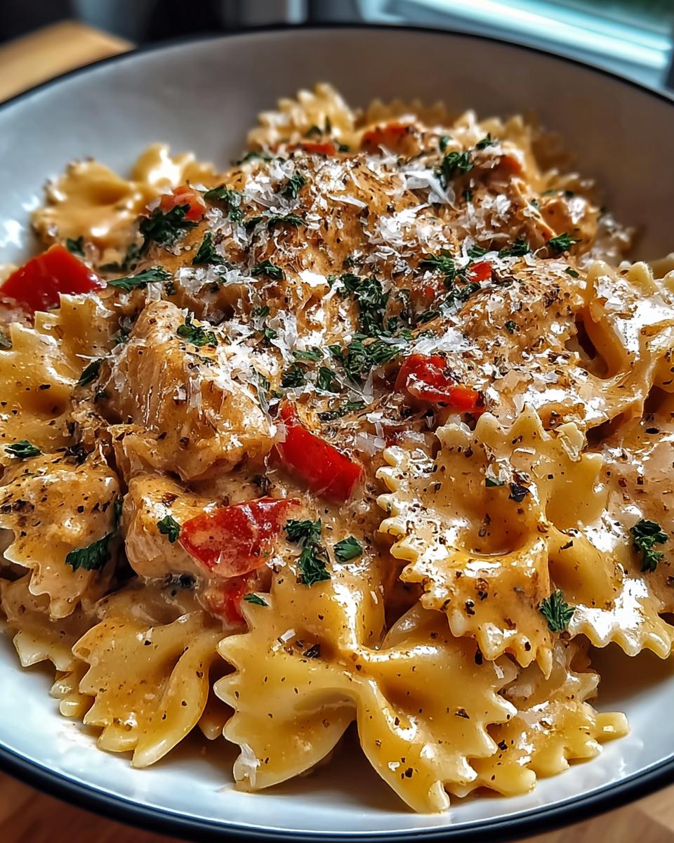 Parmesan Roasted Red Pepper Chicken - detail 2