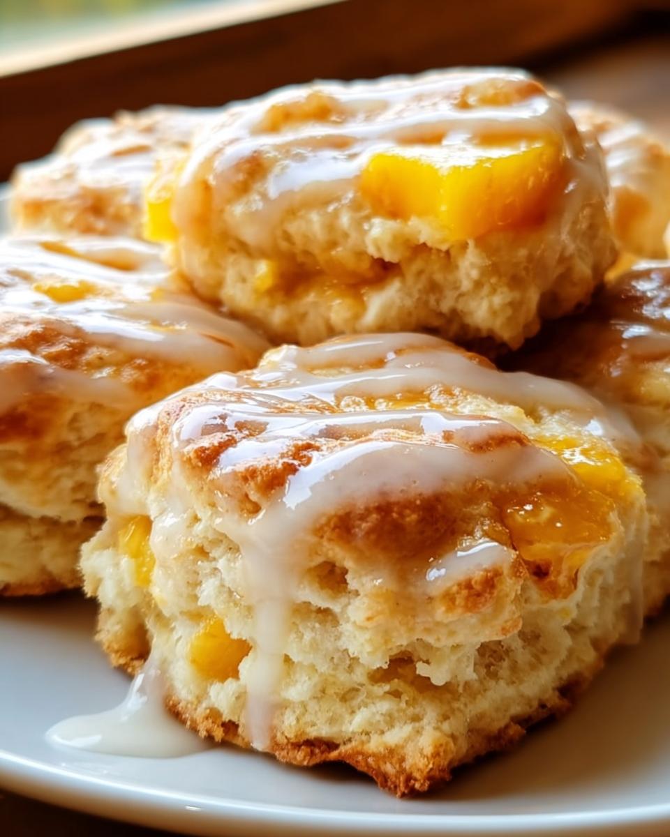 Peach Butter Swim Biscuits - detail 1