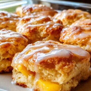 Peach Butter Swim Biscuits