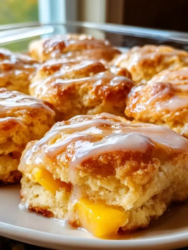 Peach Butter Swim Biscuits