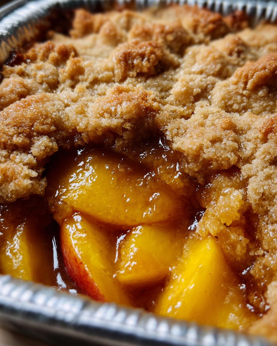 Peach Cobbler - detail 1
