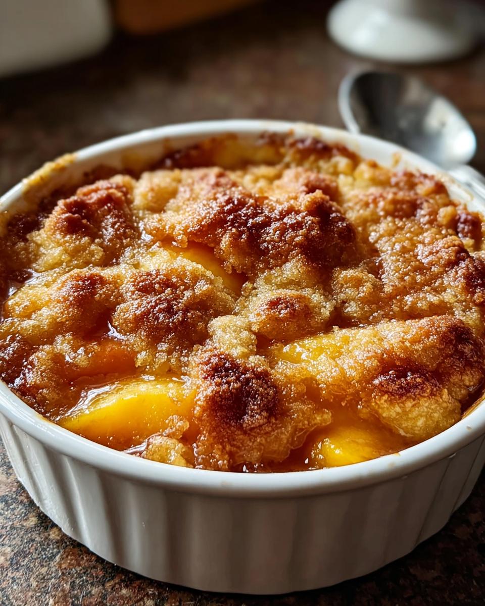Peach Cobbler - detail 2