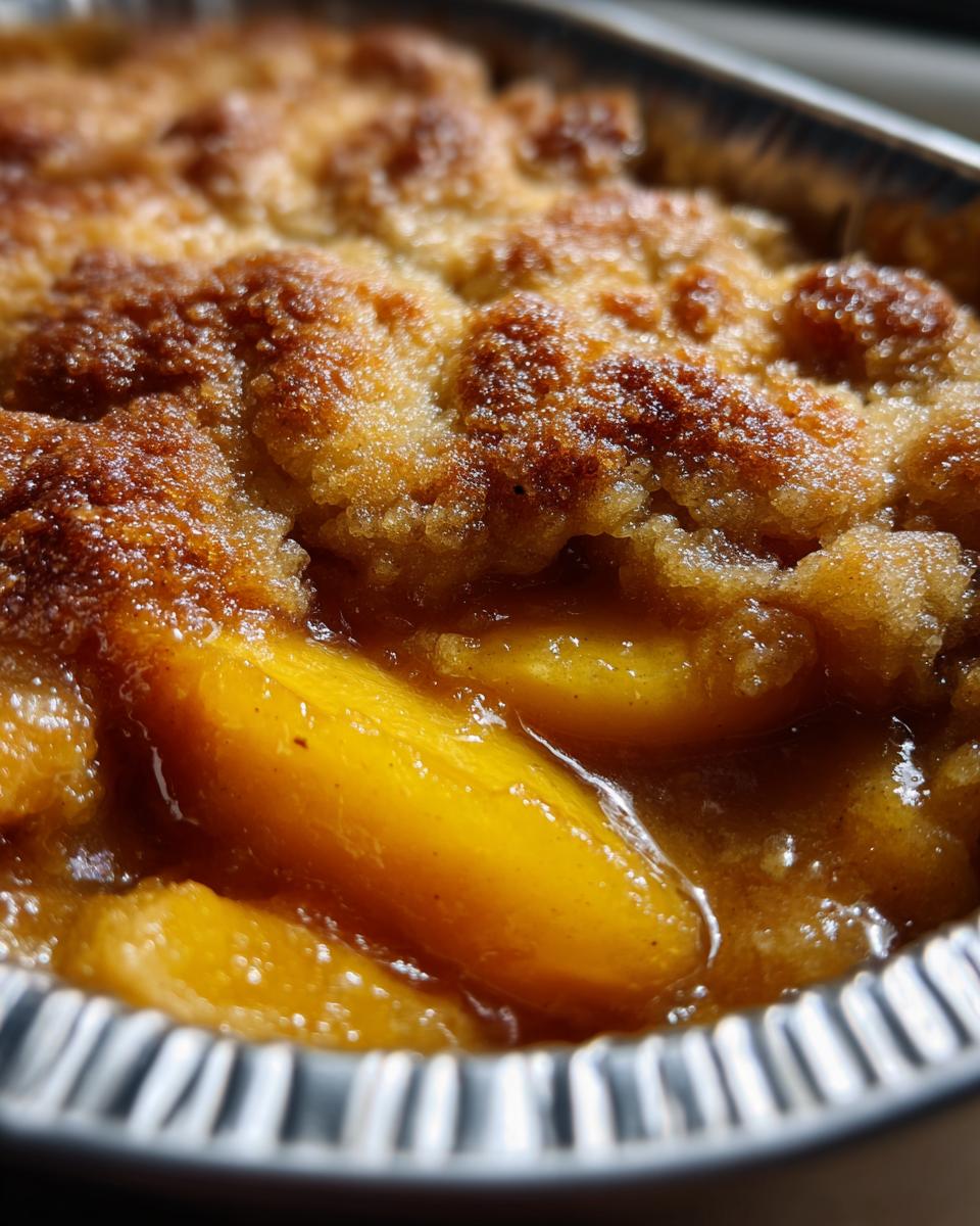 Peach Cobbler - detail 2