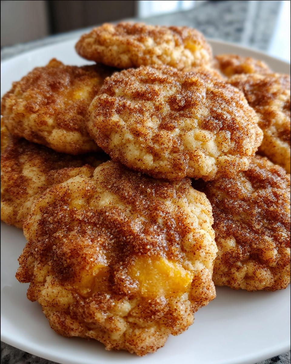 Peach Cobbler Butter Cookies - detail 1