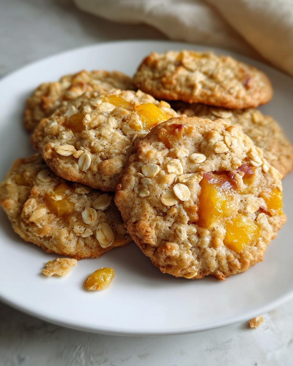 Peach Cobbler Cookies - detail 1