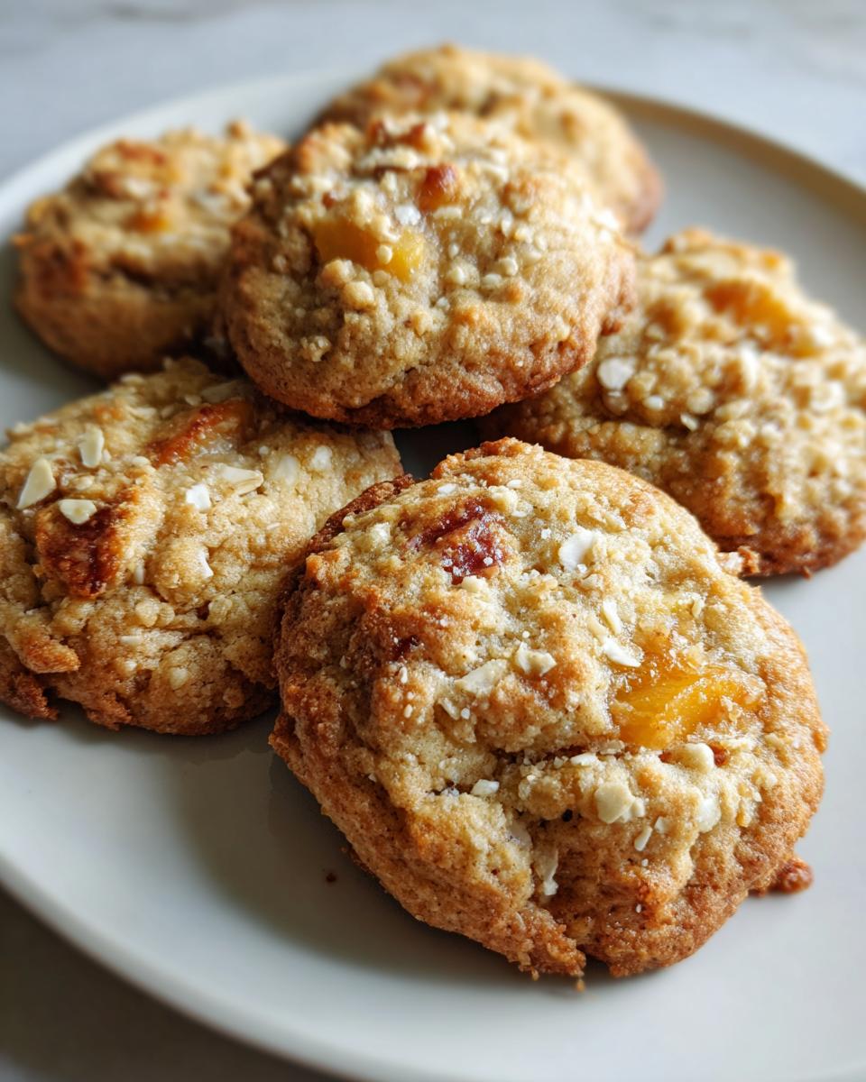 Peach Cobbler Cookies - detail 2
